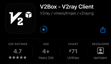 دانلود V2Box از اپ استور برای ایفون